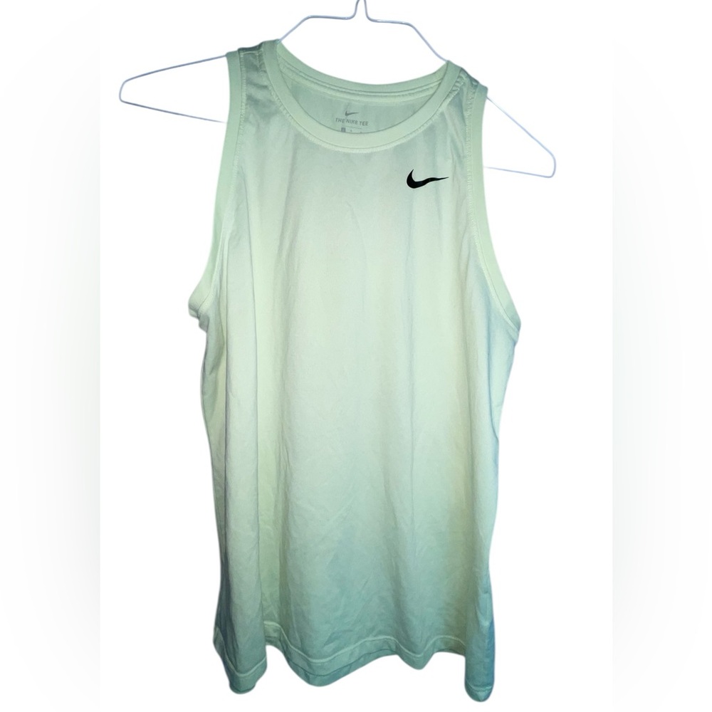 Nike Women's Mint Green Tank Top - Picture 2 of 4